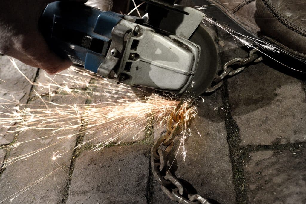 Diefstal motor gestolen motor openslijpen