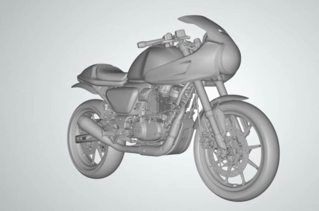 TVS Ronin café racer